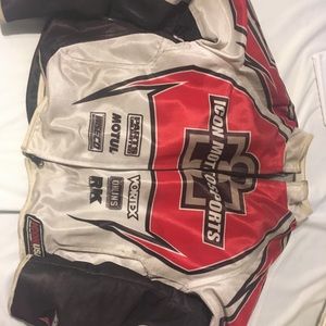 ICON motorcycle jacket with zip out liner